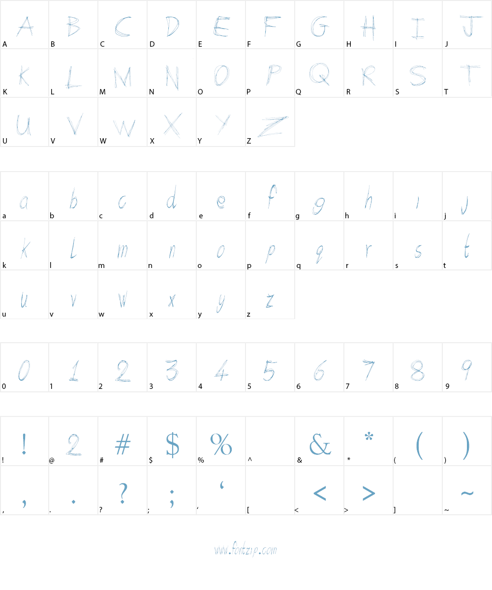 Arcade Book Font Character